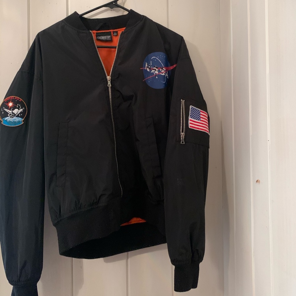 NASA puffer jacket